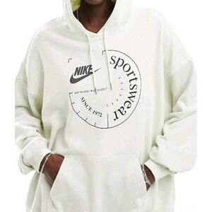Nike Womens Size Small Sport Utility Super Oversized Fleece Hoodie NWT